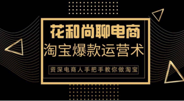 花和尚·天猫淘宝爆款运营实操技术,手把手教你月销万件的爆款打造技巧-淘金日记