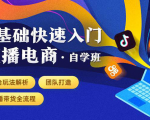 0基础快速入门直播电商课程:直播平台玩法解析-团队打造-带货全流程等环节-淘金日记