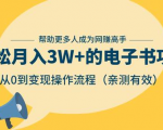 狂赚计划:轻松月入3W+的电子书项目,从0到变现操作流程,亲测有效-淘金日记