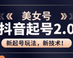 美女起号2.0玩法,用pr直接套模板,做到极速起号!(全套课程资料)-淘金日记