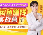 闲鱼赚钱实战营,一部手机,无需货源,玩闲鱼轻松月入2万+-淘金日记