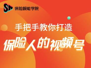 保险视能学院:手把手教你打造保险人的视频号【视频课程】-淘金日记