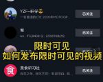 J总抖音【限时可见】技术，流量瞬爆新方法，不要错过哦！【价值1888】-淘金日记