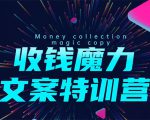 8堂收钱魔力文案特训营:让你的文案成为你的财富印钞机,靠文章日赚千元-淘金日记