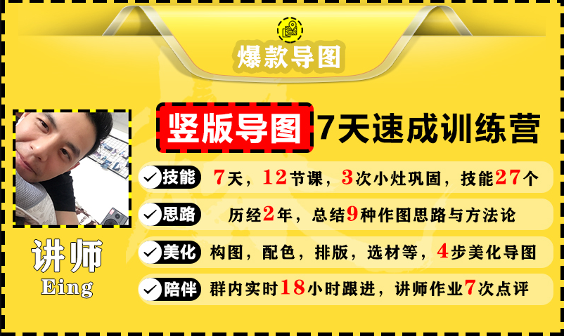 价值1388元【爆款导图】训练营 一张图吸粉800+,学完你也可以-淘金日记