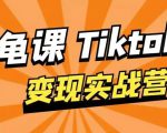 龟课·TikTok变现实战训练营线上第1期,多种变现模式,轻松赚美刀-淘金日记