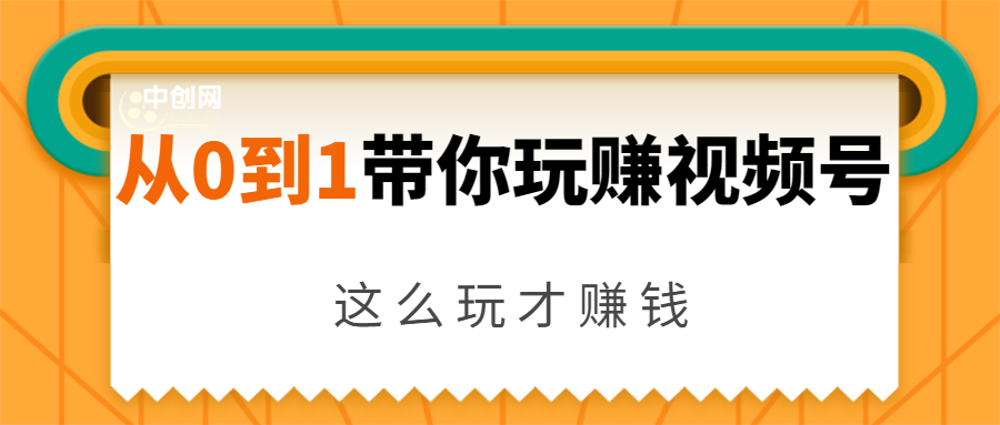 从0到1带你玩赚视频号：这么玩才赚钱，日引流500+日收入1000+核心玩法-淘金日记