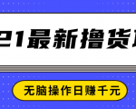 2021最新撸货项目，一部手机即可实现无脑操作轻松日赚千元-淘金日记