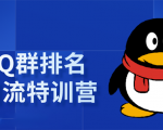 《QQ群排名引流特训营》一个群被动收益1000,是如何做到的(5节视频课)-淘金日记