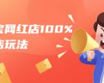 淘宝网红店100%起店玩法：稳定月利润在5000块左右，轻松一人可操作多店-淘金日记