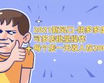 2021新风口-拼多多虚拟店:可多店批量操作,每个店一天收入在200-1000-淘金日记