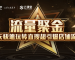 淘宝大学:流量聚金14天快速玩转直搜,超引爆店铺流量,价值8800元-淘金日记