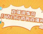 直播训练营:打造百万销售直播间 教会你如何直播带货,抓住直播大风口-淘金日记