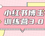 红商学院·小红书博主训练营3.0,实战操作轻松月入过万-淘金日记