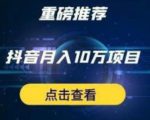 星哥抖音中视频计划:单号月入3万抖音中视频项目,百分百的风口项目-淘金日记