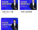 湛北·抖音小店入门进阶高阶合集,八大玩法打造百万店铺-淘金日记