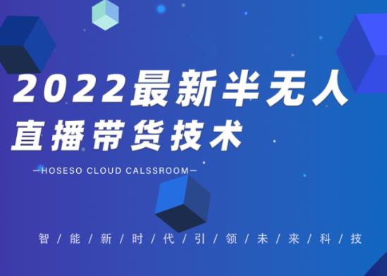 禾兴社·2022最新抖音半无人直播带货技术及卡直播广场玩法，价值699元-淘金日记