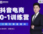 诸葛老王抖音电商0-1训练营，从0开始轻松破冷启动，引爆直播间-淘金日记
