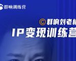 群响刘老板·IP变现训练营第6期:教你搞流量新姿势,IP打造获客私域经营-淘金日记