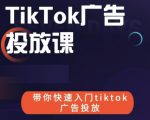 跨境B哥tiktok广告投放课,带你快速入门tiktok广告投放价值1680元-淘金日记