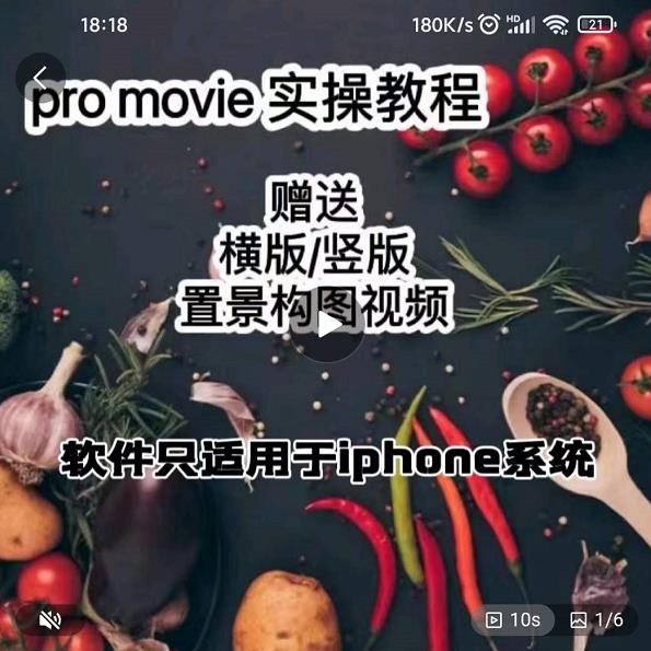 漆十二美食摄影,25节promovie实操高手课节-淘金日记