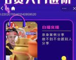 朱白板抖音带货进阶课,实操运营+主播不玩虚的-淘金日记