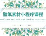 闪闪壁纸号运营教程，抓住图文风口，快速吸粉变现-淘金日记