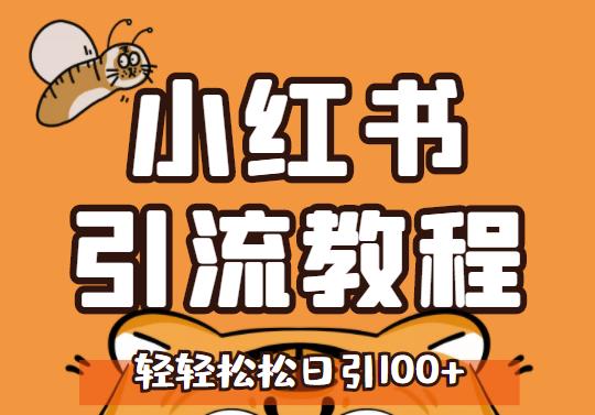 小红书运营引流全系列课程,每天引流100精准粉-淘金日记