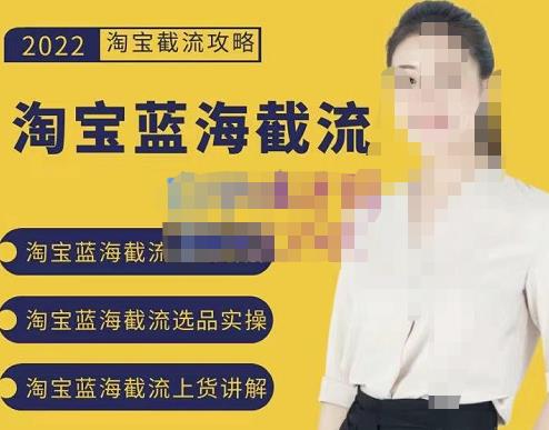 2022淘宝蓝海截流攻略,淘宝蓝海截流选品上货实操讲解-淘金日记