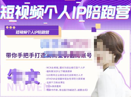 牛文·短视频个人IP陪跑营,手把手带你打造高商业价值的账号-淘金日记