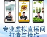 个人虚拟直播间的搭建与操作，专业虚拟直播间的打造与操作-淘金日记
