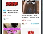 闲鱼挂机单号3元/天,每天仅需2分钟,可无限放大,稳定长久挂机项目!-淘金日记