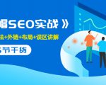 售价2280元的白帽SEO实战课程,建站+算法+外链+布局+误区讲解 全程无废话-淘金日记
