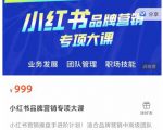小红书品牌营销专项大课,操盘手进阶,一套能让你提升业务精进的课程-淘金日记