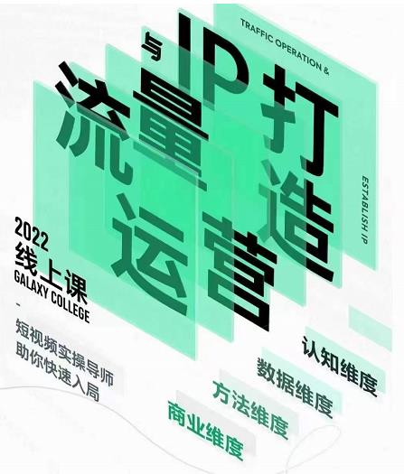 大蓝流量运营&个人ip打造课,短视频带货/爆款文案/流量运营/直播入门/镜头变现/流量商业-淘金日记