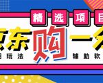 外面收费1980的最新京东无限一分购项目,一天轻松几百单(玩法+教程+软件)-淘金日记