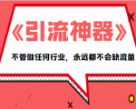 《引流神器》拥有这套系统化的思维,不管做任何行业,永远都不会缺流量(PDF电子书)-淘金日记