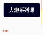 大炮拼多多运营系列课，各类​玩法合集，拼多多运营玩法实操-淘金日记