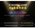 大V美食色彩法(相机拍美食+透亮美食灯光+电脑剪映调色),教你用相机拍出高级感的美食画面-淘金日记