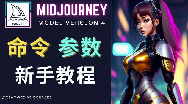 Midjourney新手入门教程，轻松创作顶级图像，命令参数-新手教程-淘金日记