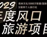 2023年度互联网风口旅游赛道项目,旅游业推广项目,一个人在家做线上旅游推荐,一单佣金800-2000-淘金日记