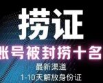 2023年最新抖音八大技术，一证多实名，秒注销，断抖破投流，永久捞证，钱包注销，跳人脸识别，蓝V多实-淘金日记