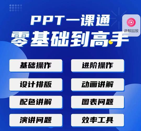 PPT·一课通·0基础到高手:通俗易懂快速掌握PPT的各种应用场合-淘金日记