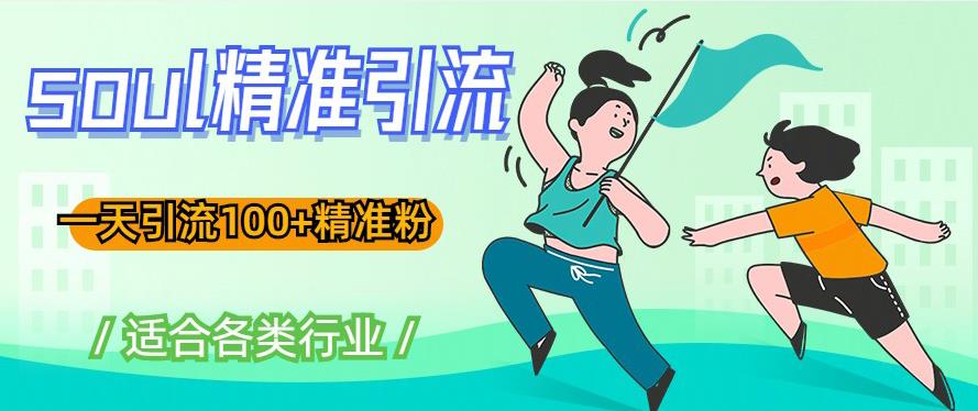 soul精准引流系列课程,一天引流100+精准粉,适合各类行业-淘金日记
