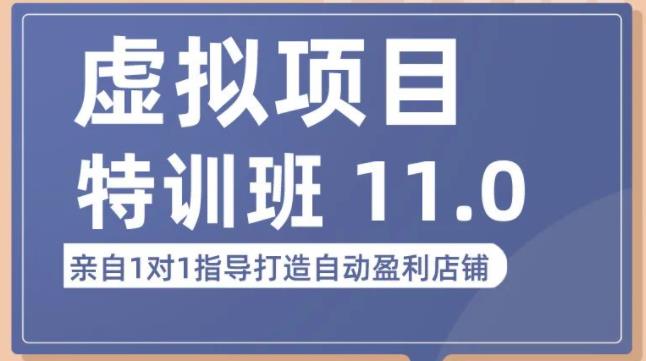 陆明明·虚拟项目特训班(10.0+11.0),0成本获取虚拟素材,0基础打造自动盈利店铺-淘金日记
