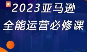 2023亚马逊全能运营必修课，全面认识亚马逊平台+精品化选品+CPC广告的极致打法-淘金日记
