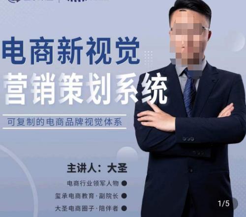 大圣·电商新视觉营销策划系统，可复制的电商品牌视觉识别系统-淘金日记