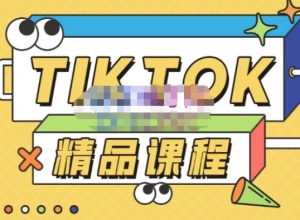 电商孵化中心·TikTok精品课程,教你玩转海外抖音,低成本创业,带您从0开始玩转TikTok-淘金日记