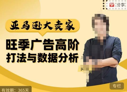 阿甘·亚马逊大卖家广告高阶打法与数据分析，走出传统广告误区；揭秘大卖惯用打法；数据驱动广告决策-淘金日记