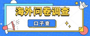 外面收费5000+海外问卷调查口子查项目,认真做单机一天200+【揭秘】-淘金日记